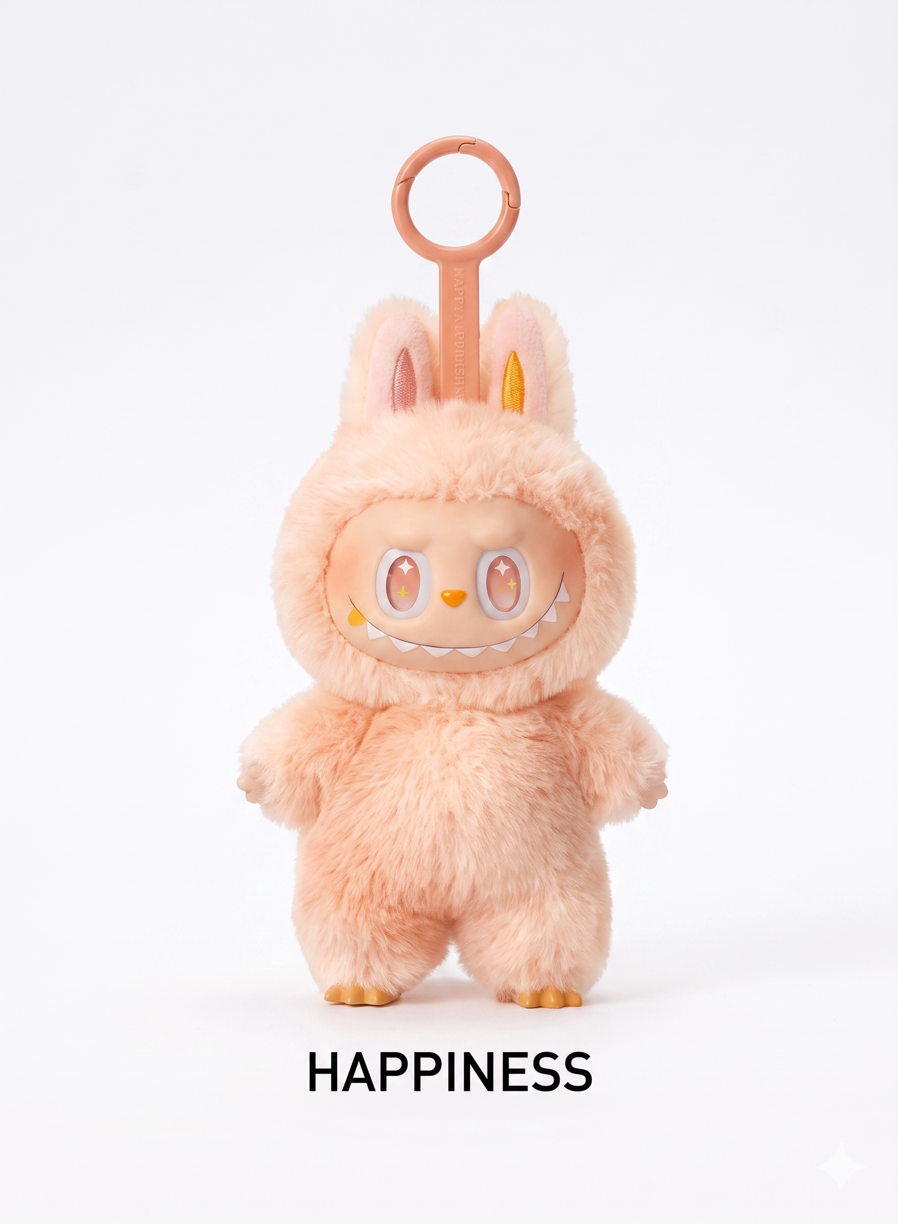 Lababu vinyl Face Doll Pendant Plush Toy Random mix Colour (1pc)